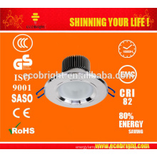 CE qualidade 3W LED COB downlights baixo preço